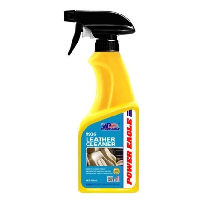 "Power Eagle Leather Cleaner – Gentle and effective cleaner for leather seats and upholstery care"