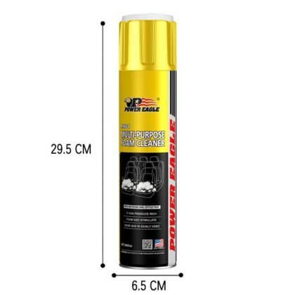 "Power Eagle Multipurpose Foam Cleaner – Deep-cleaning foam for car interiors, upholstery, and surfaces"