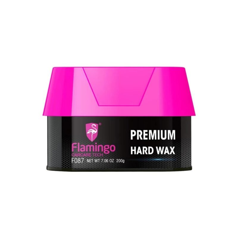 "Flamingo Premium Hard Wax – High-quality car wax for deep shine and long-lasting paint protection"