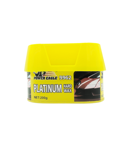 "Power Eagle Platinum Hard Wax – Long-lasting car wax for deep shine and superior paint protection"